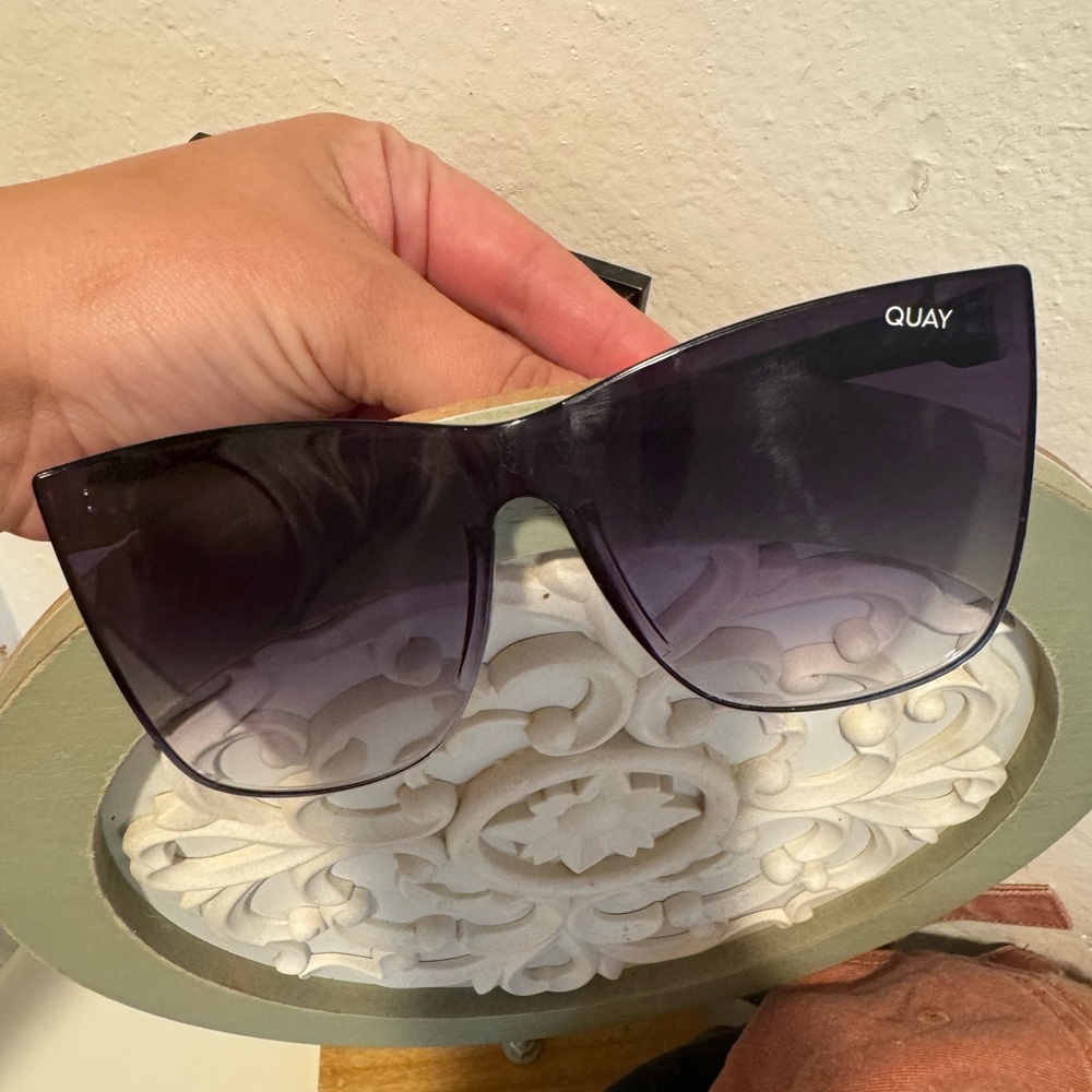 Quay Australia Purple Gradient Sunglasses